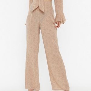 Nasty Gal Wide Leg Pants